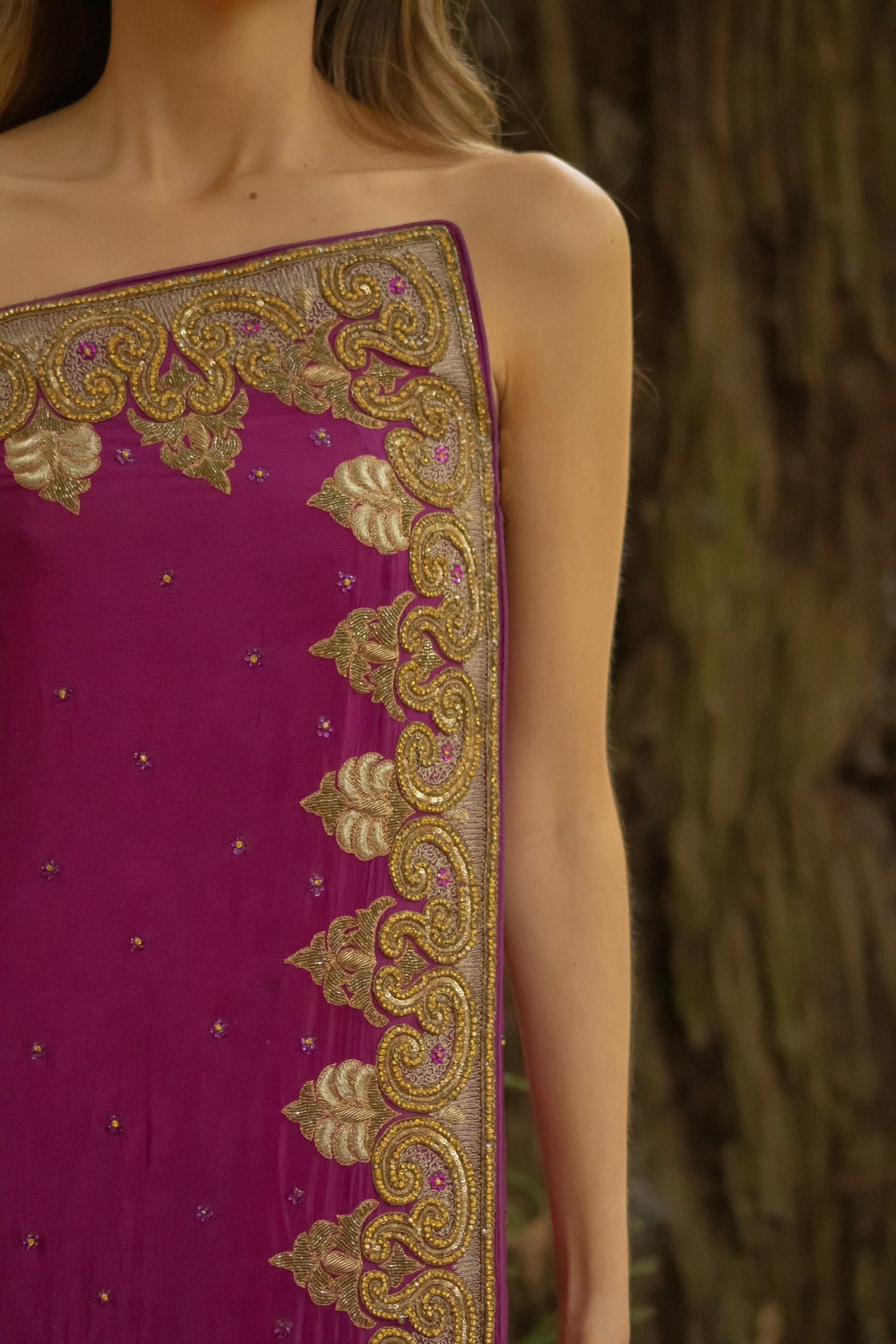 VESTIDO JOYA TAJ MAHAL - MADE TO ORDER